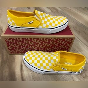 Vans Classic Slip-On Checkerboard Shoe